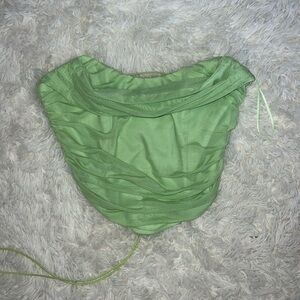 Elegant Green Women's Top